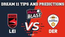 Dream11 Team Leicestershire vs Derbyshire North Group VITALITY T20 BLAST ENGLISH T20 BLAST – Cricket Prediction Tips For Today’s T20 Match LEI vs DER at Derby