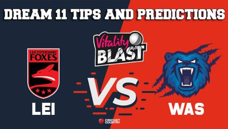 Check Dream11 Team Leicestershire vs Warwickshire North Group VITALITY T20 BLAST ENGLISH T20 BLAST &acirc; Cricket Prediction Tips For Today&acirc;s T20 Match LEI vs WAS on August 7.
