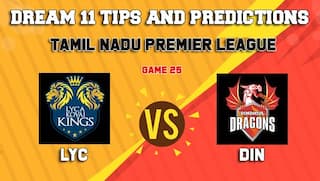 Dream11 Team Lyca Kovai Kings vs Dindigul Dragons Match 25 TNPL 2019 TAMIL NADU T20 – Cricket Prediction Tips For Today’s T20 Match LYC vs DIN at Tirunelveli