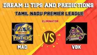 Dream11 Team Siechem Madurai Panthers vs VB Kanchi Veerans Eliminator TNPL 2019 TAMIL NADU T20 – Cricket Prediction Tips For Today’s T20 Match MAD vs VBK at Tirunelveli