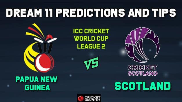 PNG vs SCO Dream11 Team Papua New Guinea vs Scotland, Match 5, ICC Men’s Cricket World Cup League 2 – Cricket Prediction Tips For Today’s Match PNG vs SCO at Aberdeen