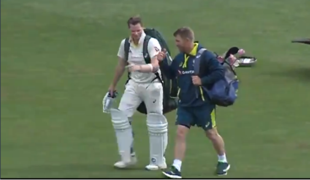 Steve Smith hit nets after getting out cheaply in first innings since concussion