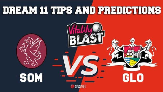 Dream11 Team Somerset vs Gloucestershire Match T20 BLAST 2019 2019 T20 Blast – Cricket Prediction Tips For Today’s T20 Match SOM vs GLO at Bristol