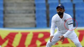 IND vs WI: Team India play with black armband to condole Arun Jaitley