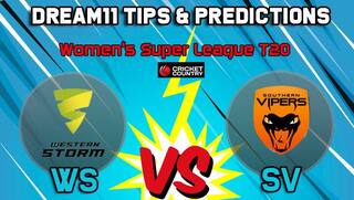 WS vs SV Dream11 Team Western Storm vs Southern Vipers, Women’s Super League T20– Cricket Prediction Tips For Today’s match at Bristol