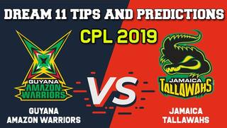 GUY vs JAM Dream11 Team CPL 2019 – Cricket Prediction Tips For Today’s T20 Match Guyana Amazon Warriors vs Jamaica Tallawahs at Sabina Park, Kingston