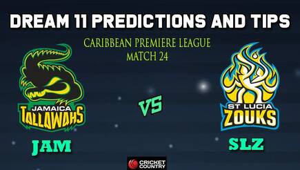Dream11 Team Jamaica Tallawahs vs St Lucia Zouks Match 24 Caribbean Premier League 2019 – Cricket Prediction Tips For Today’s T20 Match JAM vs SLZ at Barbados