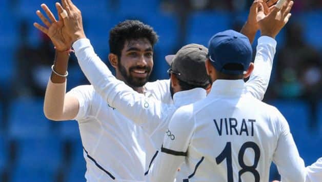 Jasprit Bumrah Virat Kohli AFP