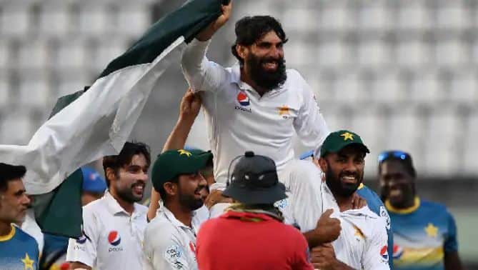 Misbah-ul-Haq @ AFP