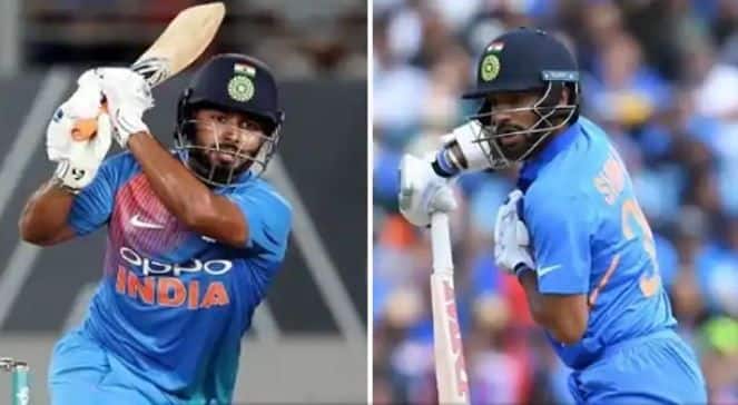 Rishabh Pant Shikhar Dhawan