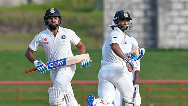 Rohit Sharma Ajinkya Rahane AFP