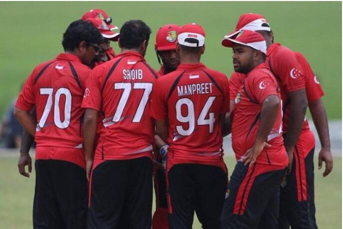 सिंगापुर क्रिकेट टीम (Twitter)