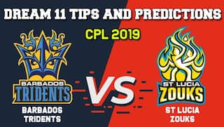 BAR vs SLZ Dream11 Team CPL 2019 – Cricket Prediction Tips For Today’s T20 Match Barbados Tridents vs ST Lucia Zouks at Gros Islet