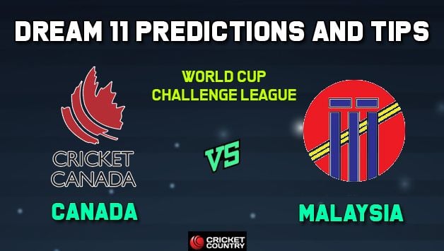 CAN vs MAL Dream11 Team Canada vs Malaysia, Match 4, World Cup Challenge League – Cricket Prediction Tips For Today’s Match CAN vs MAL at Kuala Lumpur