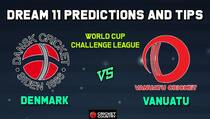 DEN vs VAN Dream11 Team Denmark vs VANUATU, Match 6, World Cup Challenge League – Cricket Prediction Tips For Today’s Match DEN vs VAN at Kuala Lumpur