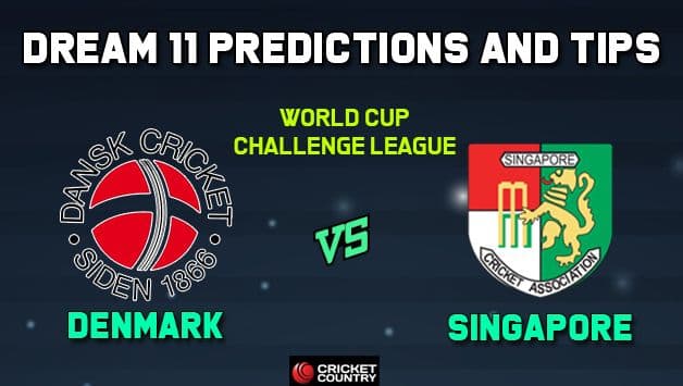 DEN vs SIN Dream11 Team Denmark vs Singapore, Match 5, World Cup Challenge League – Cricket Prediction Tips For Today’s Match DEN vs SIN at Kuala Lumpur
