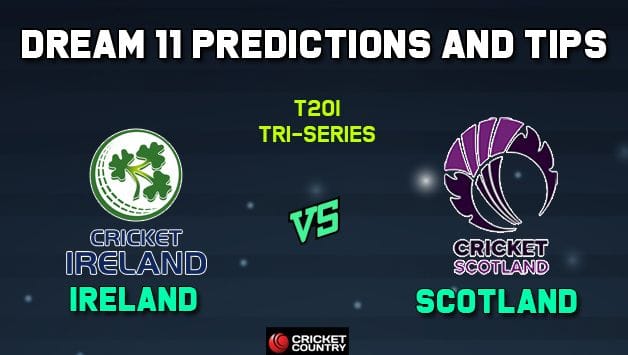 IRE vs SCO Dream11 Team Ireland vs Scotland, Match 6, Ireland Tri-Nation T20I Series – Cricket Prediction Tips For Today’s Match IRE vs SCO at Dublin