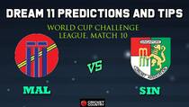 MAL vs SIN Dream11 Team Malaysia vs Singapore, Match 10, World Cup Challenge League – Cricket Prediction Tips For Today’s Match MAL vs SIN at Kuala Lumpur