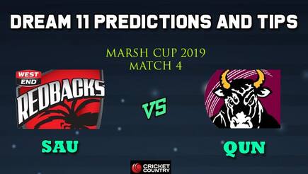 Dream11 Team South Australia Redbacks vs Queensland Bulls, Match 4 Marsh One-Day Cup 2019 Australian ODD – Cricket Prediction Tips For Today’s Match SAU vs QUN at Brisbane