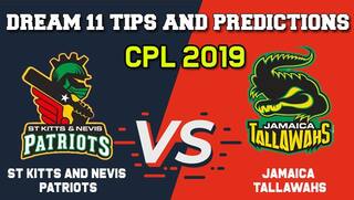 SKN vs JAM Dream11 Team CPL 2019 – Cricket Prediction Tips For Today’s T20I Match St Kitts and Nevis Patriots vs Jamaica Tallawahs at Kingston