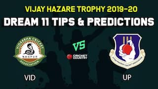 Dream11 Team Vidarbha vs Uttar Pradesh, Round 4, Elite Group B Vijay Hazare Trophy 2019 VHT ODD – Cricket Prediction Tips For Today’s Match VID vs UP at Vadodara