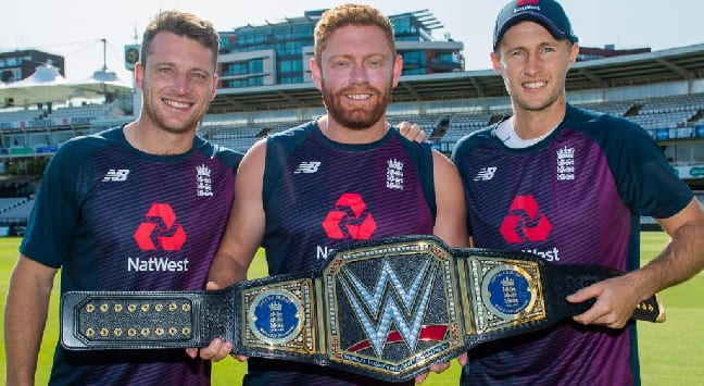 World Champions England receive customized WWE title belt – see pics