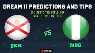 Dream11 Team Jersey vs Nigeria ICC Men’s T20 World Cup Qualifiers – Cricket Prediction Tips For Today’s T20 Match 6 Group B JER vs NIG at Abu Dhabi