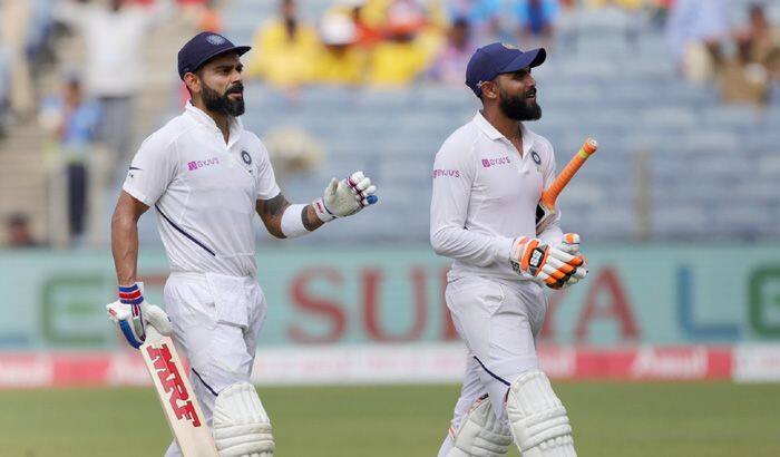 Virat Kohli Ravinder Jadeja 1 IANS