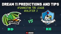 Dream11 Team Band-E-Amir-Dragons vs Kabul Eagles Qualifier 2 Afghanistan T20 League 2019 – Cricket Prediction Tips For Today’s T20 Match BD vs KE at Kabul