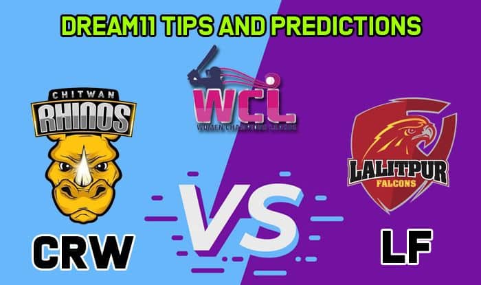 Dream11 Team Chitwan Rhinos Women vs Lalitpur Falcons Women’s Champions League T20 2019 – Cricket Prediction Tips For Today’s T20 Match 5 CRW vs LF at Kirtipur