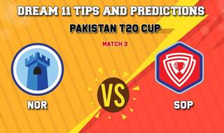 Dream11 Team Northern vs Southern Punjab  Pakistan T20 Cup National T20 Cup, 2019 – Cricket Prediction Tips For Today’s T20 Match 3 NOR vs SOP at Faisalabad