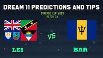 Leeward Islands vs Barbados Dream11 Team Prediction Super50 Cup 2019: Captain And Vice-Captain, Fantasy Cricket Tips LEI vs BAR Match 14, Group A at Warner Park, Basseterre, St Kitts 11:00 PM IST