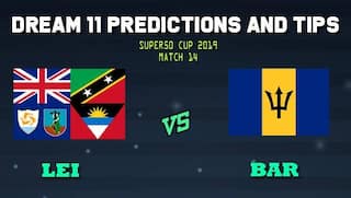 Leeward Islands vs Barbados Dream11 Team Prediction Super50 Cup 2019: Captain And Vice-Captain, Fantasy Cricket Tips LEI vs BAR Match 14, Group A at Warner Park, Basseterre, St Kitts 11:00 PM IST