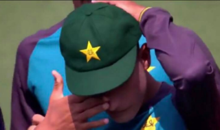 Australia vs pakistan 1st test debutant naseem shah gets emotional after receiving test cap