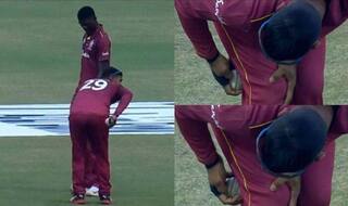 Nicholas Pooran’s Suspicious Act With Ball During 3rd ODI Between Afghanistan-West Indies Raises Eyebrows; Was he Ball-Tampering? WATCH VIDEO