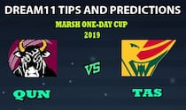 Queensland vs Tasmania Dream11 Team Prediction Marsh One-Day Cup 2019: Captain And Vice-Captain, Fantasy Cricket Tips QUN vs TAS Match 19 at Blundstone Arena, Hobart 4:30 AM IST