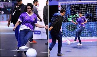 WATCH VIDEO | Sunny Leone Shows Off Her Football Skills in New Video During Abu Dhabi T10 League