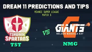 Tshwane Spartans vs Nelson Mandela Bay Giants Dream11 Team Prediction Mzansi Super League 2019: Captain And Vice-Captain, Fantasy Cricket Tips TST vs NMG Match 5 at SuperSport Park, Centurion 9.00 PM IST