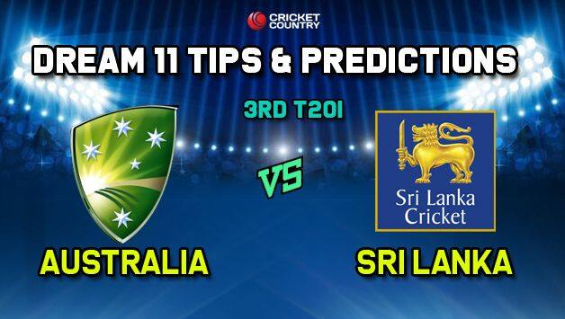 AUS vs SL Dream11 Team Australia vs Sri Lanka, 3rd T20I– Cricket Prediction Tips For Today’s Match AUS vs SL at Melbourne November 1