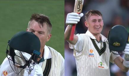 2nd Test: David Warner, Marnus Labuschagne Hit Centuries on Rain-Hit Opening Day