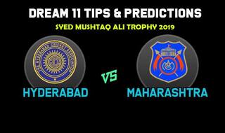 Dream11 Team Prediction Hyderabad vs Maharashtra: Captain And Vice Captain For Today Group C, Round 5, Syed Mushtaq Ali Trophy 2019 Between HYD vs MAH at Rajkot 2:00 PM IST November 14
