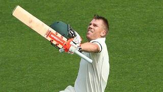 Australia vs pakistan 1st test david warner scores century after getting out of naseem shahs no ball