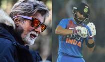 Amitabh bachchan praise virat kohli and make fun of windies cricket kesrick williams