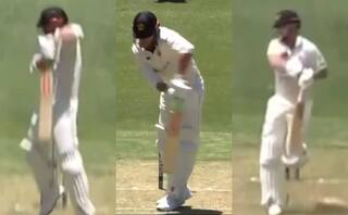 Mcg pitch was deemed unsafe after shaun marsh marcus stoinis were struck several times in sheffield shield match play suspended