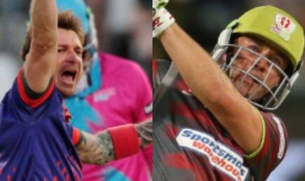 Mzansi super league 2019 dale steyn gets ab de villiers wicket for the first time ever in t20s
