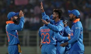 Indvwi rohit sharma kl rahul hit centuries kuldeep yadav takes hat tricks as india beat west indies by 107 runs 3882328