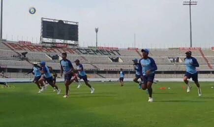 Video indian cricket team practiced new drills new thrills as a need for speed rises before t20 series against west indies