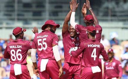 Ind vs wi chennai odi 80 percent match fee of west indies players deducted due to slow over rate 3879967