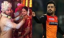 Rashid Khan Congratulates Manish Pandey; Asks Why Was he Not Invited for The Wedding