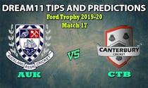 AUK vs CTB Dream11 Team Prediction Ford Trophy 2019-20: Captain And Vice-Captain, Fantasy Cricket Tips Auckland vs Canterbury Match 17 at Colin Maiden Park, Auckland 3:30 AM IST